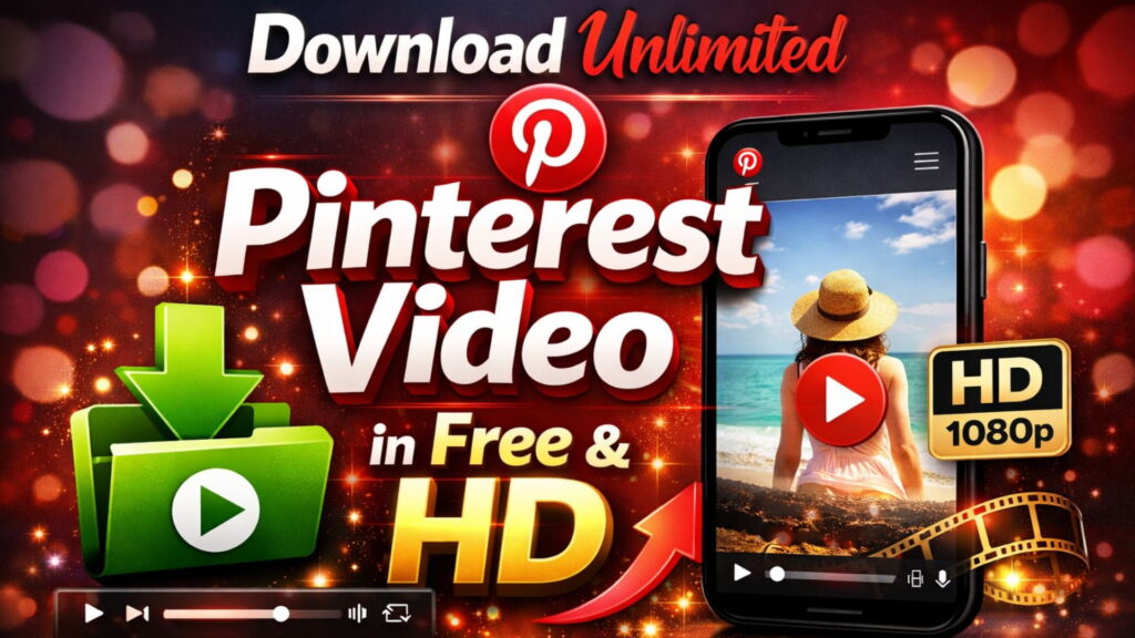 Download unlimited Pinterest Video Free and HD