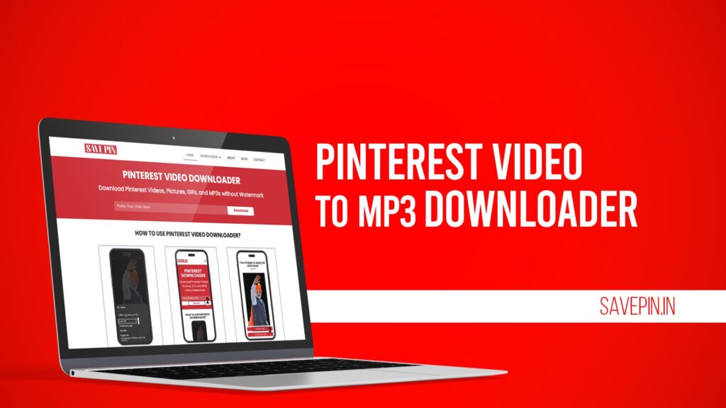 Pinterest Video to MP3 Downloader