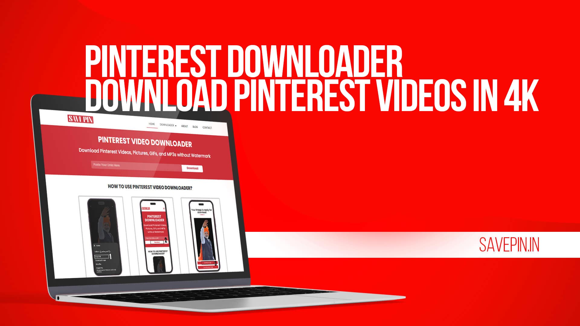 Pinterest Downloader - Download Pinterest Videos in 4K