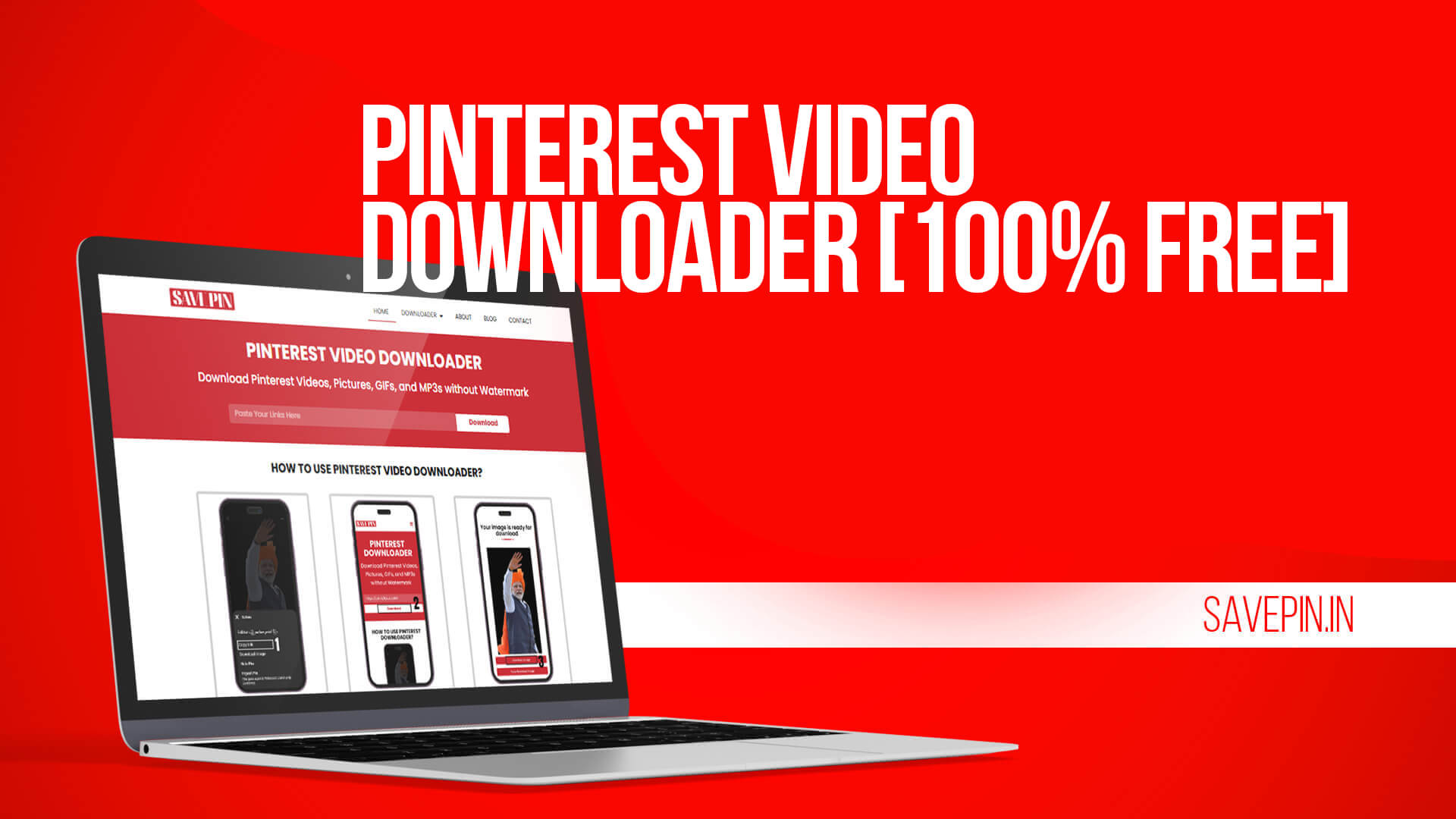 Pinterest Video Downloader [100% FREE]