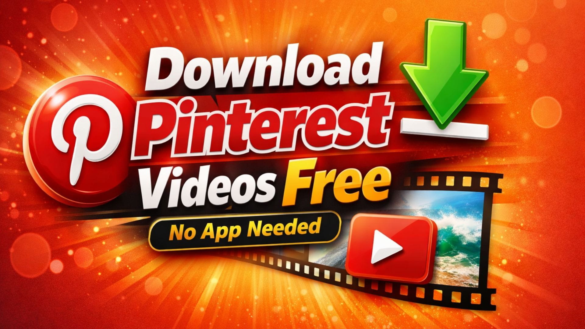 Download Pinterest Videos Free | No App Needed