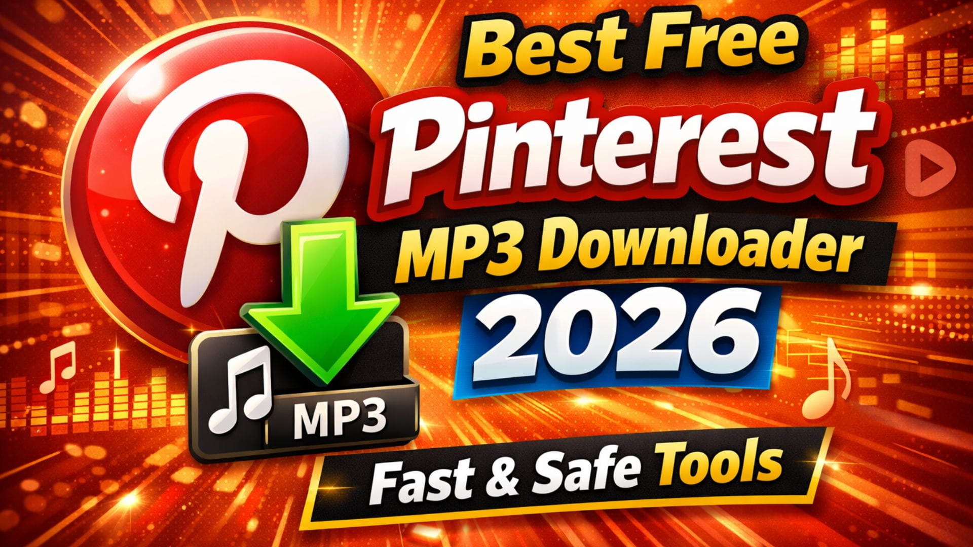 Best Free Pinterest MP3 Downloader 2026 Fast & Safe Tool