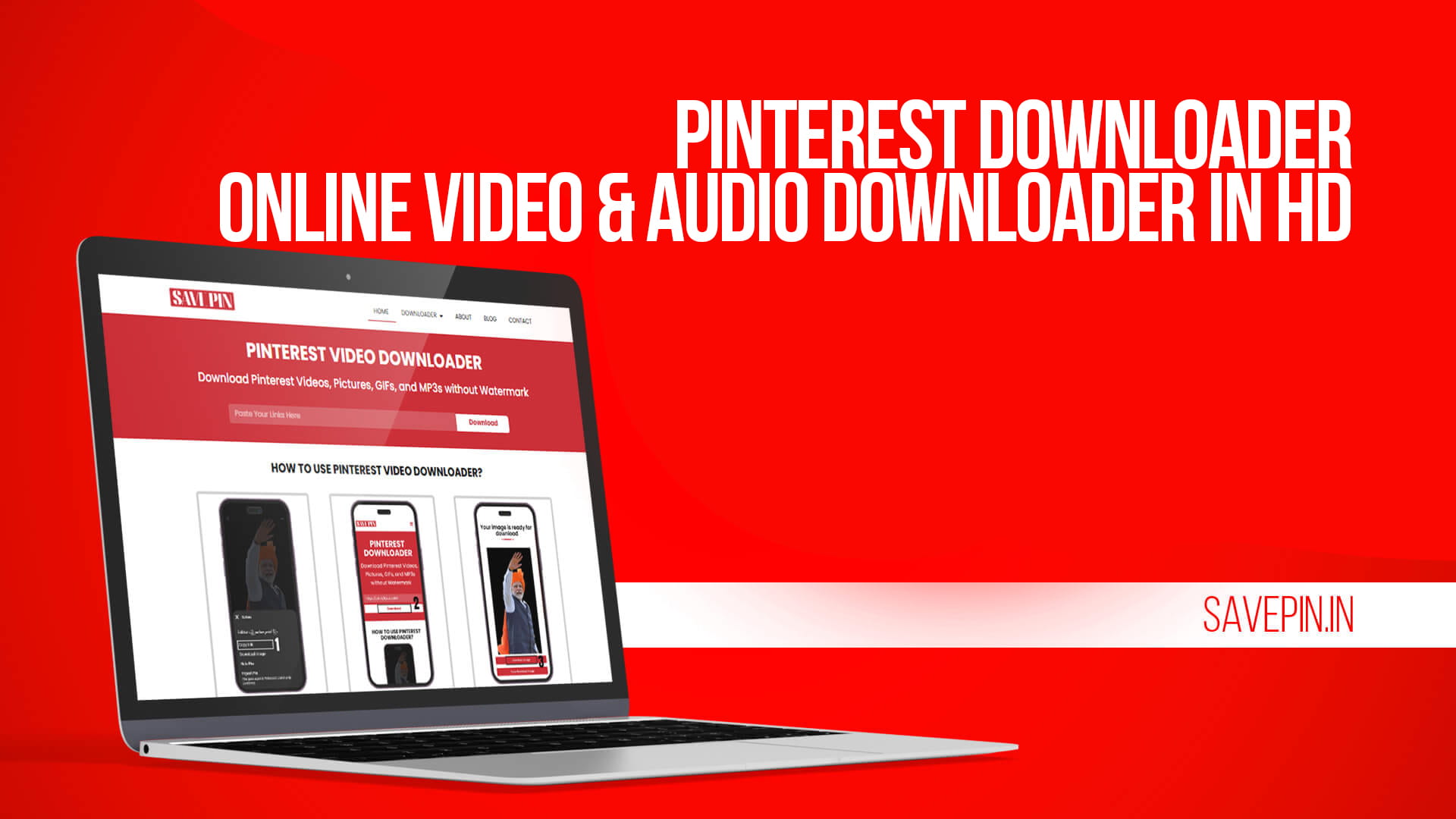 Pinterest Downloader | Online Video & Audio Downloader in HD