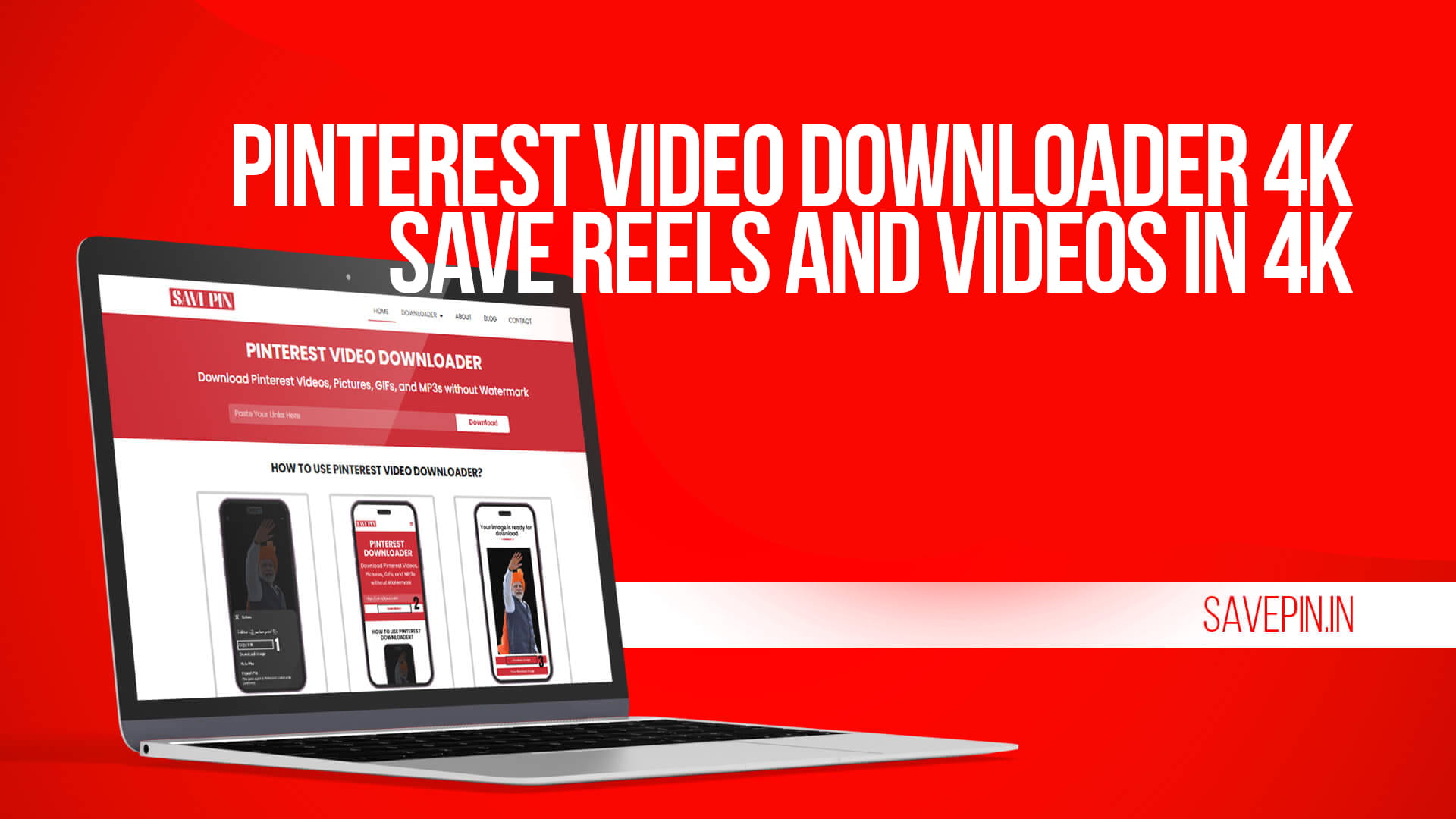Pinterest Video Downloader 4K | Save Reels and Videos in 4K