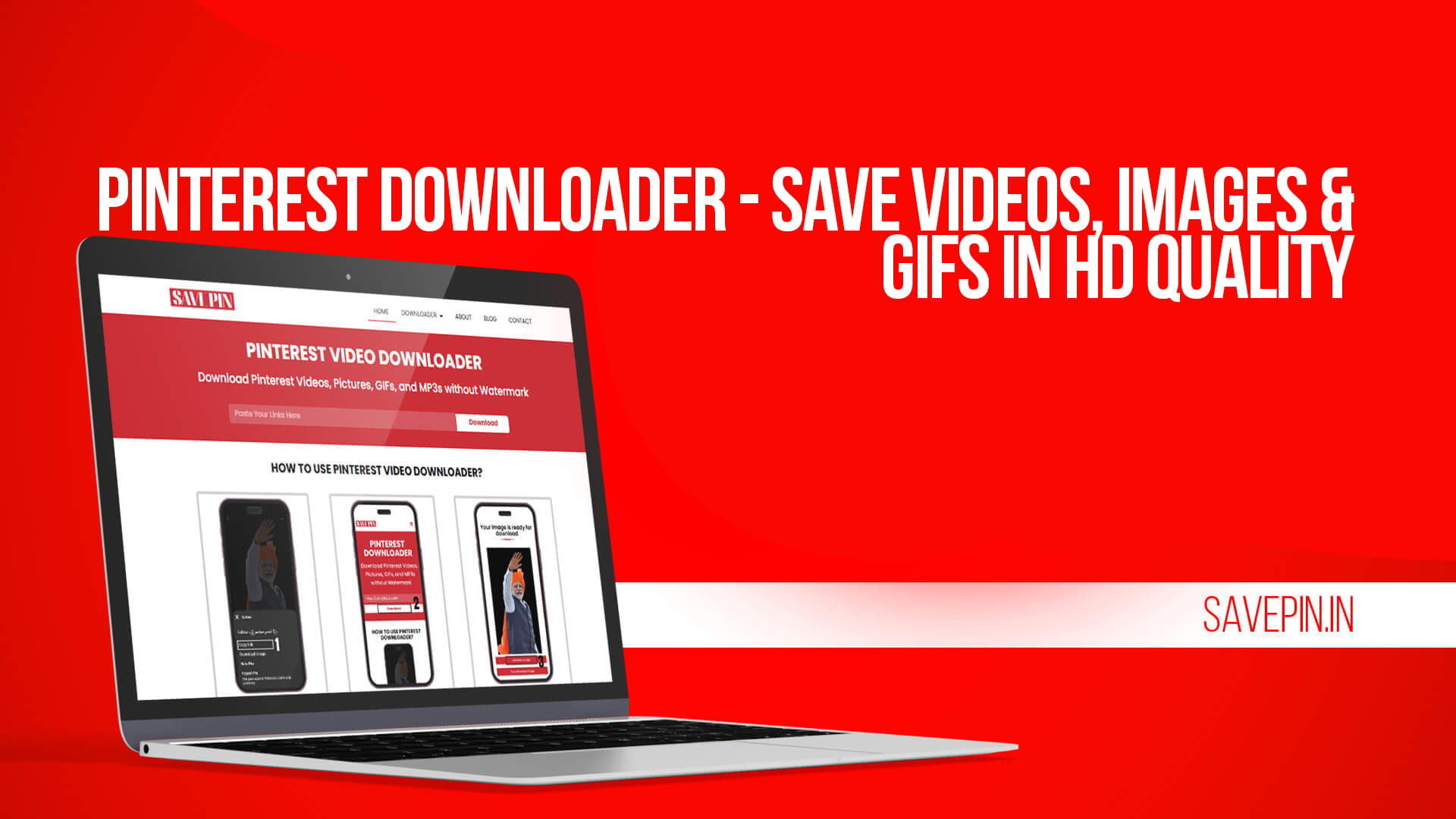 Pinterest Downloader - Save Videos, Images & GIFs in HD Quality
